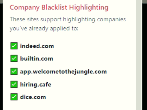 Highlighting across multiple job platforms